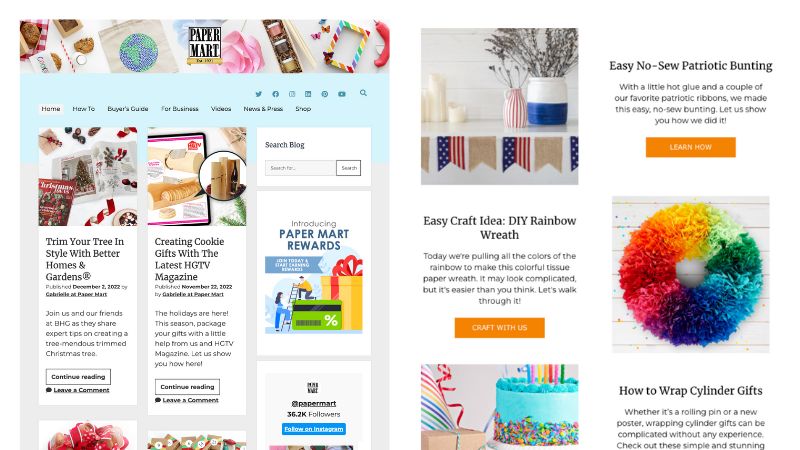 Paper Mart Blog Recommendations
