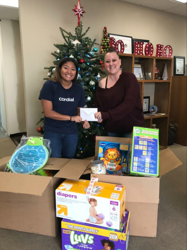 Cordial Cares holiday spirit of giving