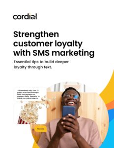 Cover of Cordial SMS Guide