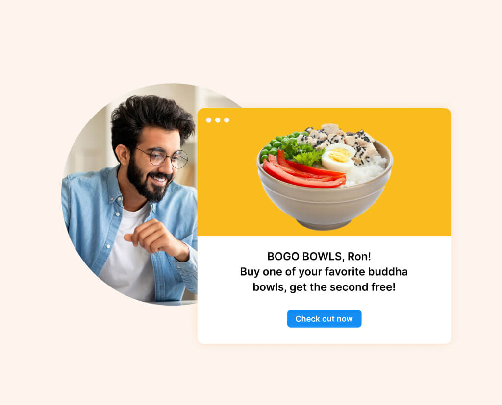 Email example with Cordial