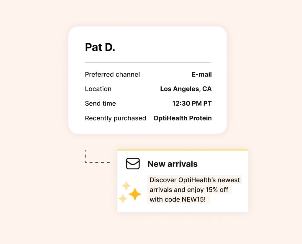 Use of AI with orchestration example