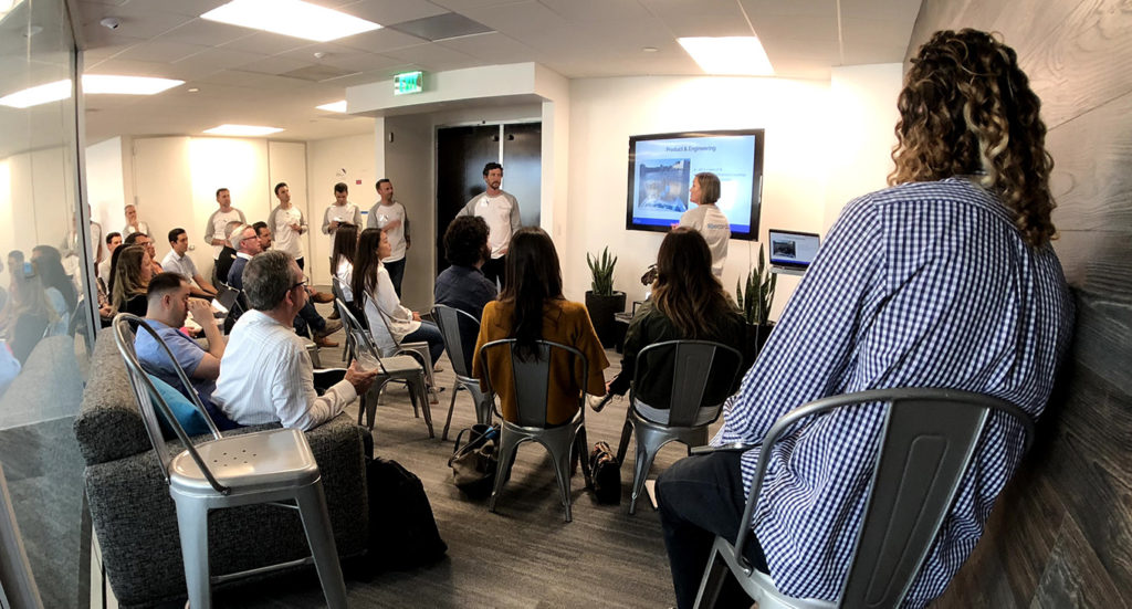 Roadmap session at Cordial client mixer