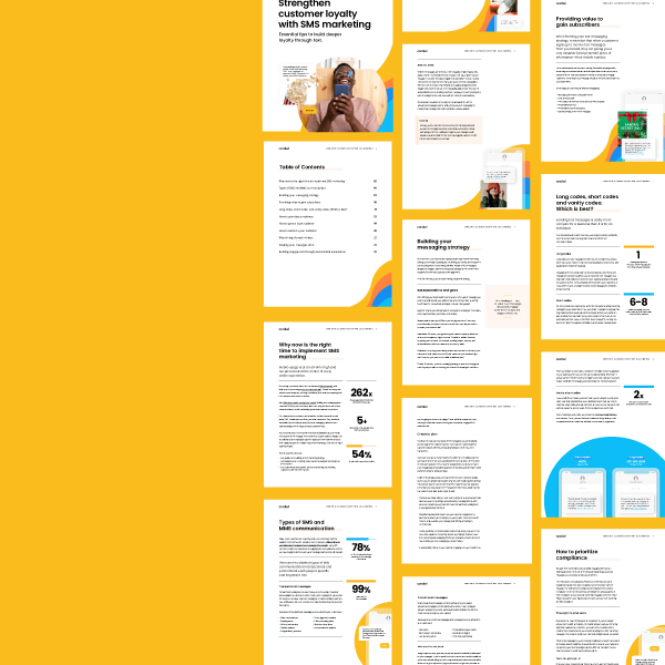 SMS Guide pages