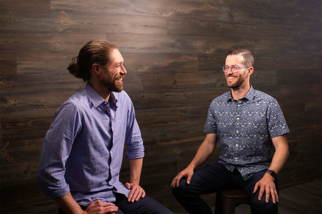 Cordial team members discussing the platform